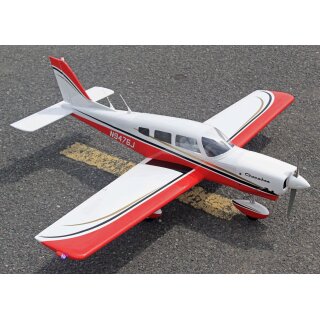 Piper Cherokee 153cm 10-15cc Red ARF