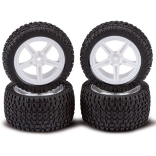 1:10/4WD All-Terrain R&auml;derset weiss