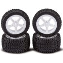 1:10/4WD All-Terrain R&auml;derset weiss