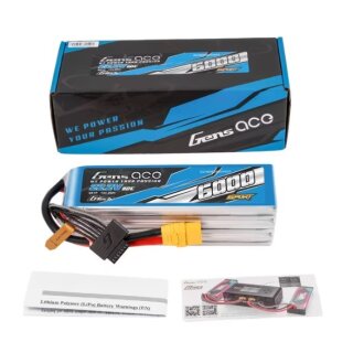 Gens Sport 6000mAh 22.2V 80C XT90