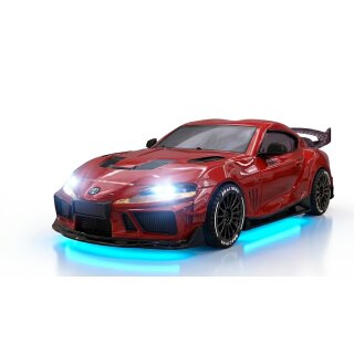 1:43 4WD Drift Car SUPRA - rot
