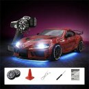1:43 4WD Drift Car SUPRA - rot
