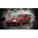 1:43 4WD Drift Car SUPRA - rot