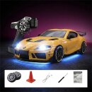 1:43 4WD Drift Car SUPRA - gelb