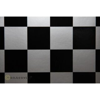 Oracover FUN5 silber/schwarz