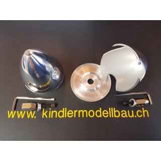 Spinner 95mm Alu 3-Blatt