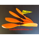 Gummimot.Prop. 24,1cm orange