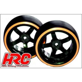 Drift-Reifen 1/10 schw-orange