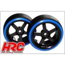 Drift-Reifen 1/10 schw-blau
