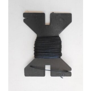 Takelgarn schwarz 1,0